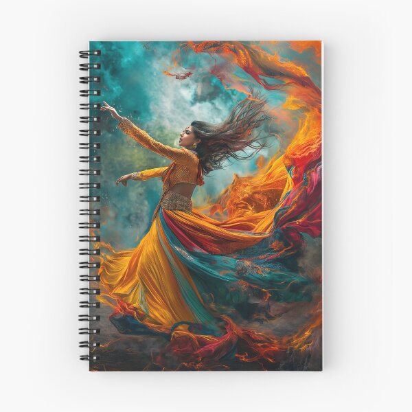 Item preview, Indian woman painting dance  designed and sold by Rockwpapart.
