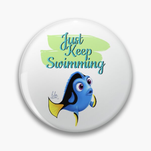 Item preview, Just keep swimming designed and sold by aalaaatef.