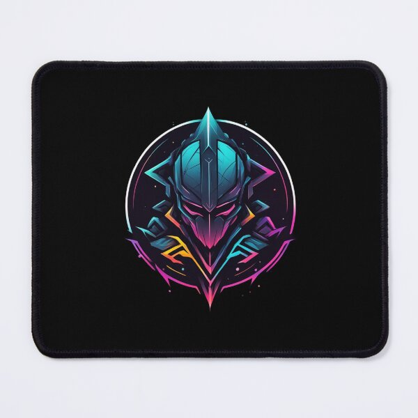 Item preview, Cyberpunk Neon Knight, Abstract Design, Digital Art designed and sold by Burn-Ego.