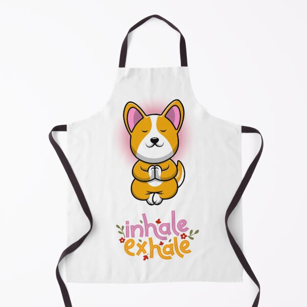 Item preview, Inhale exhale: Cute Dog Yoga Spiritual Design designed and sold by REALKIRAN.