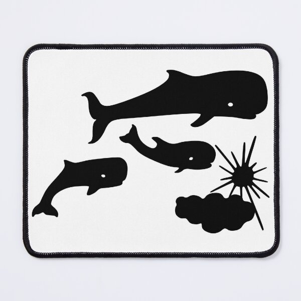 Item preview, Whales and Sun Tattoo by Robe de Extremoduro designed and sold by MobsProject.