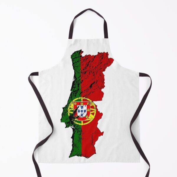 Item preview, Topological Map of Portugal featuring its flag designed and sold by Londonation.