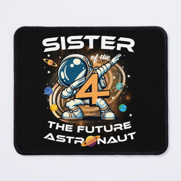 Item preview, Sister Of The Birthday Boy 4 Years Future Astronaut Theme designed and sold by Jungle Hub.