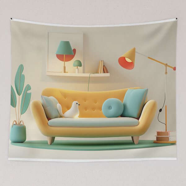 Item preview, home sweet home designed and sold by PricklyPeanut.