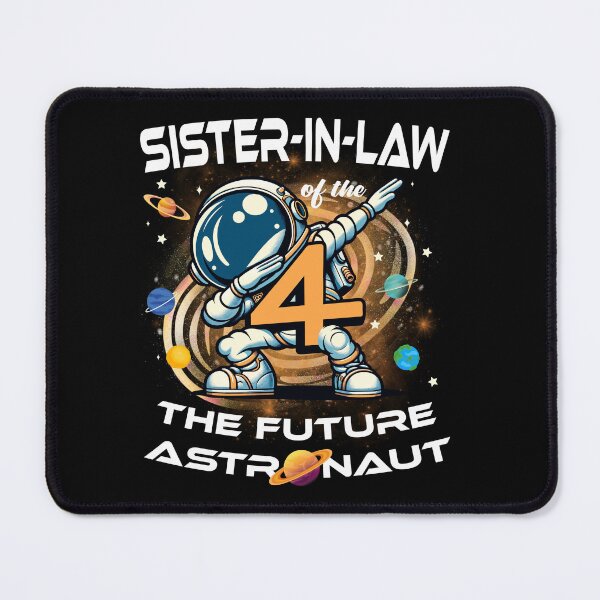 Item preview, Sis in law Of Birthday Boy 4 Years Future Astronaut Theme designed and sold by Jungle Hub.