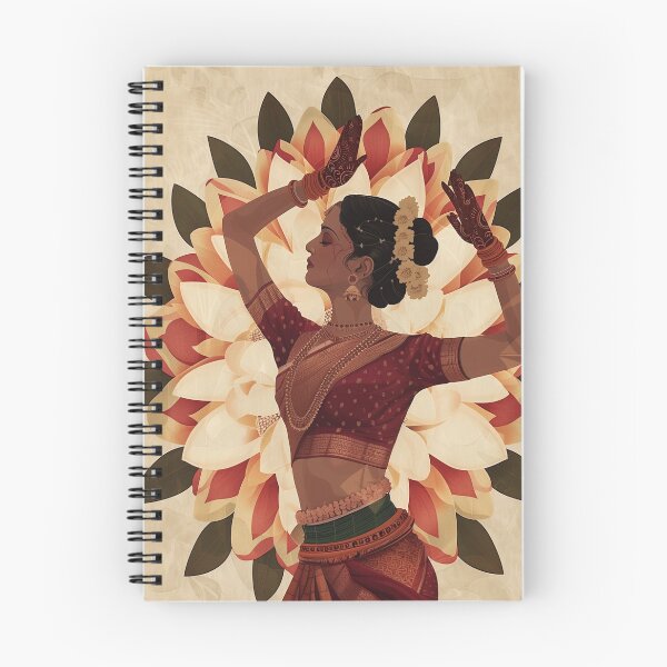 Item preview, Indian woman flower art painting designed and sold by Rockwpapart.