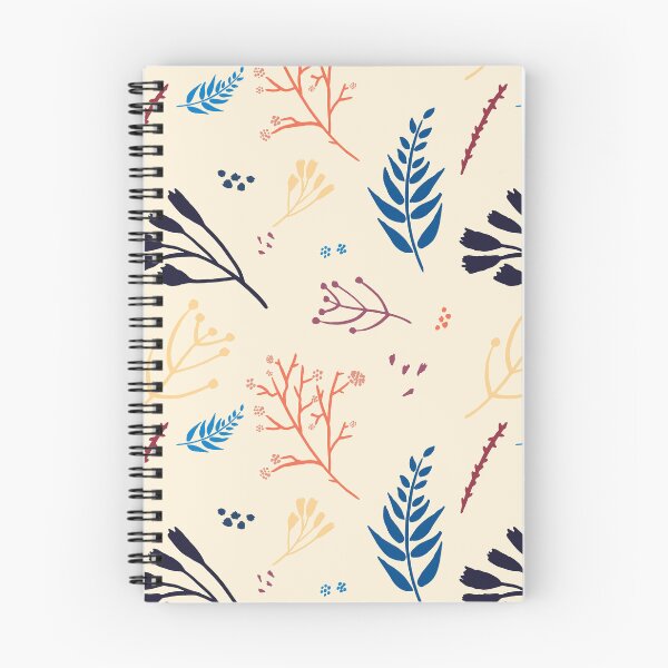 Item preview, Silhouettes of leaves and branches on ivory designed and sold by by Mònica Roca.