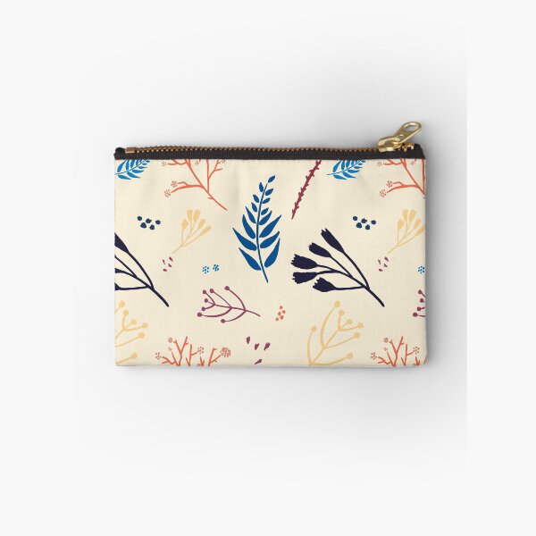 Item preview, Silhouettes of leaves and branches on ivory designed and sold by by Mònica Roca.