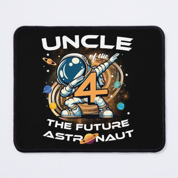 Item preview, Uncle Of The Birthday Boy 4 Years Future Astronaut Theme designed and sold by Jungle Hub.
