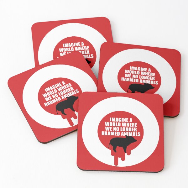 Item preview, Imagine a  world where  we no longer harmed animals designed and sold by Nanika-akimoto.
