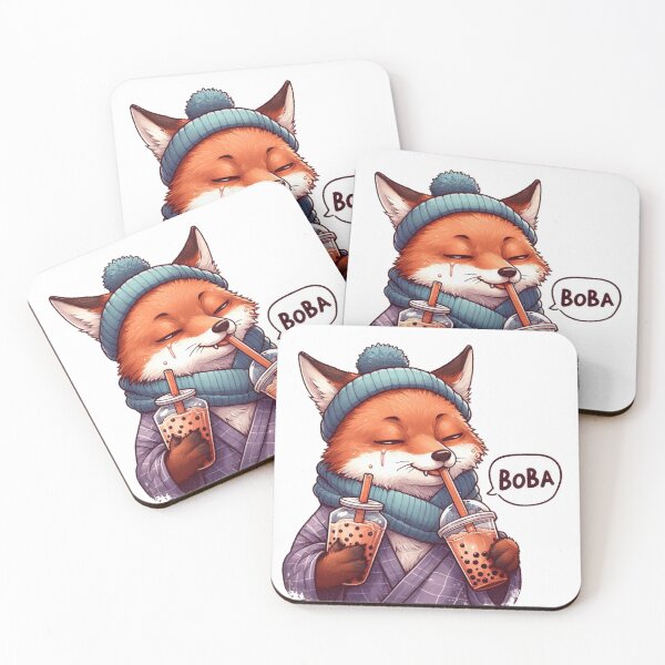 Item preview, Orange Fox Boba designed and sold by ryanapples2.