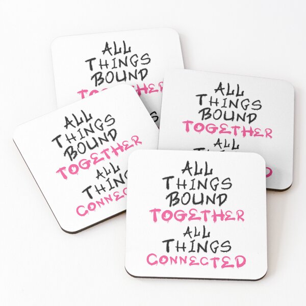 Item preview, All things bound together, All things connected, Graffiti Slogan Tee designed and sold by TheInnerIndigo.