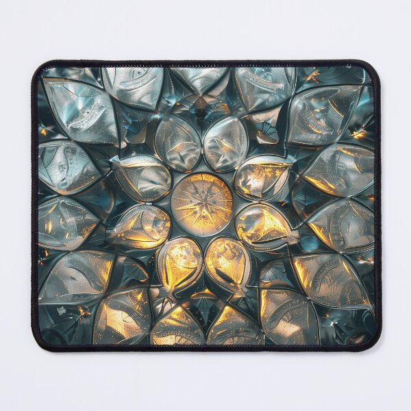Item preview, Illuminated glass mandala designed and sold by Fantasyplus.