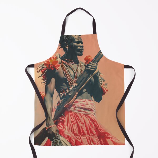 Item preview, african man with gun designed and sold by Rockwpapart.