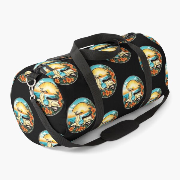 Item preview, Vintage Two Wheeler at Sunset by the Ocean with Hawaii Orchids designed and sold by NautiChic.