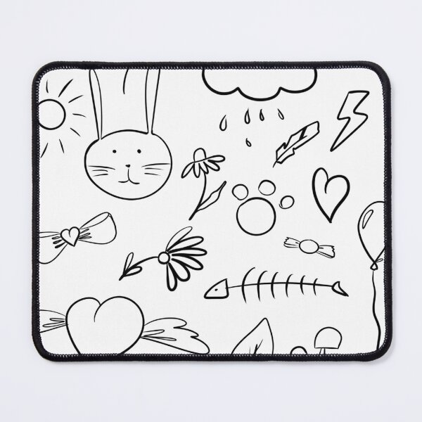 Item preview, Doodle illustration designed and sold by ShopMaxiDesigns.