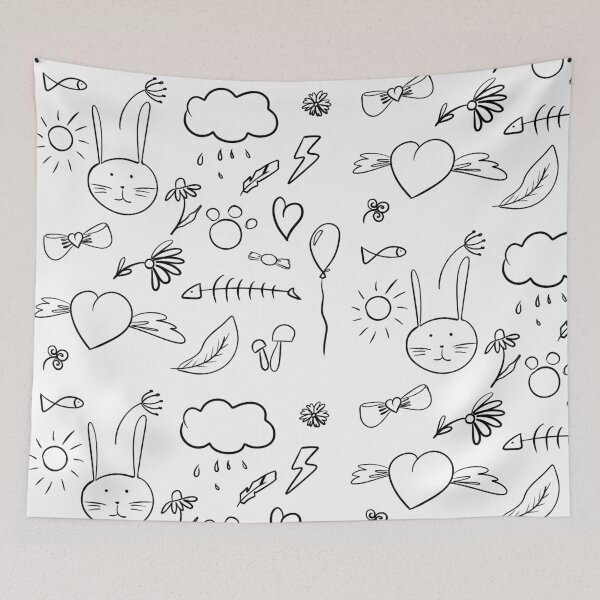 Item preview, Doodle illustration  designed and sold by ShopMaxiDesigns.