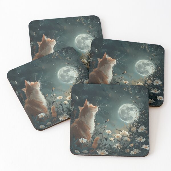 Item preview, Whispering Cat Night designed and sold by MNSY.
