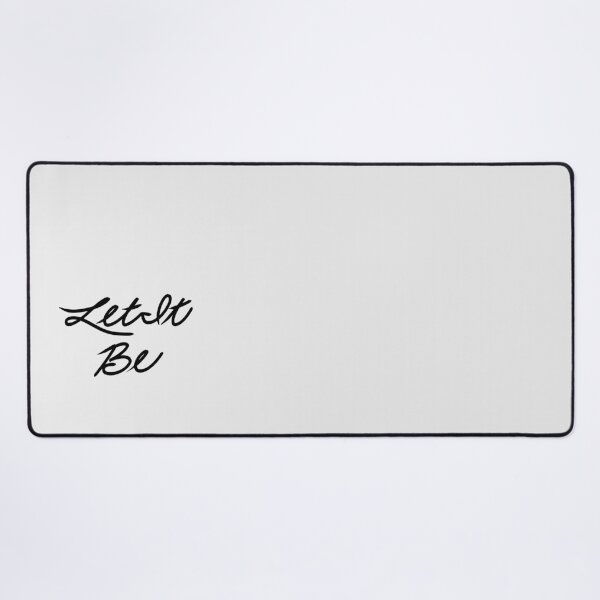 Item preview, Let It Be Inspirational Typography designed and sold by lavavamp.