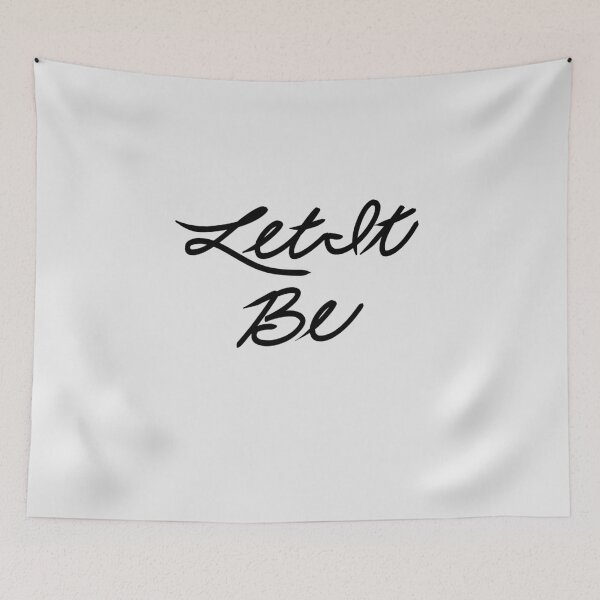 Item preview, Let It Be Inspirational Typography designed and sold by lavavamp.
