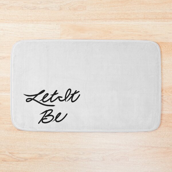 Item preview, Let It Be Inspirational Typography designed and sold by lavavamp.