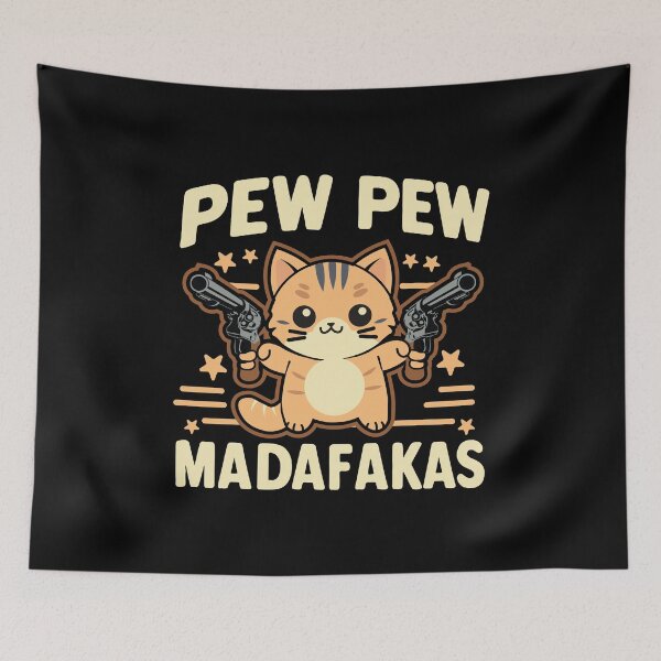 Item preview, Pew Pew Madafakas designed and sold by People Tee.