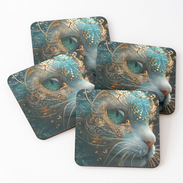 Item preview, Ornate Linework Feline designed and sold by MNSY.