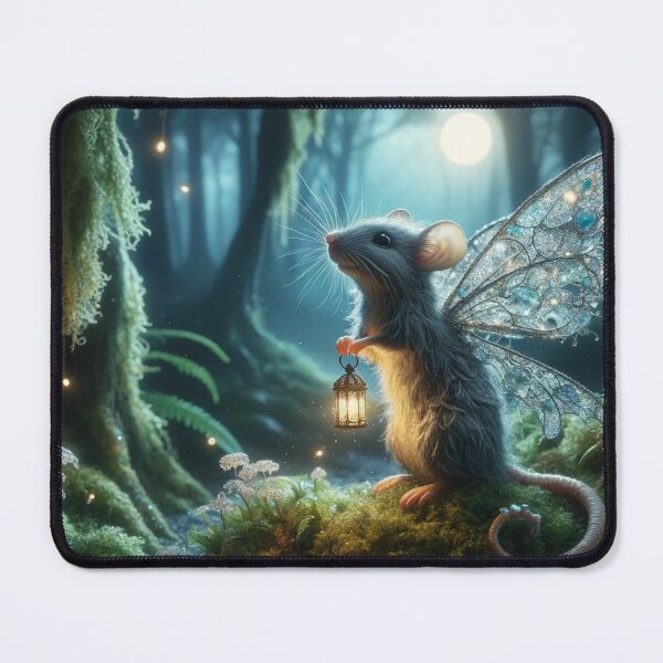 Item preview, Fairy Rat, Magical Rodent, Fantasy Animal 1 designed and sold by ShamanIwoArt.