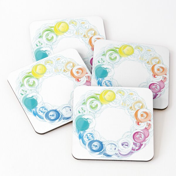 Item preview, Circles in circles in circles pattern designed and sold by nogamax.