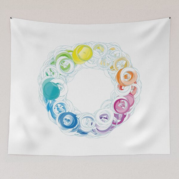 Item preview, Circles in circles in circles pattern designed and sold by nogamax.