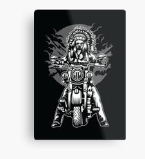 Indian-Chief-Motorcycle Metal Print