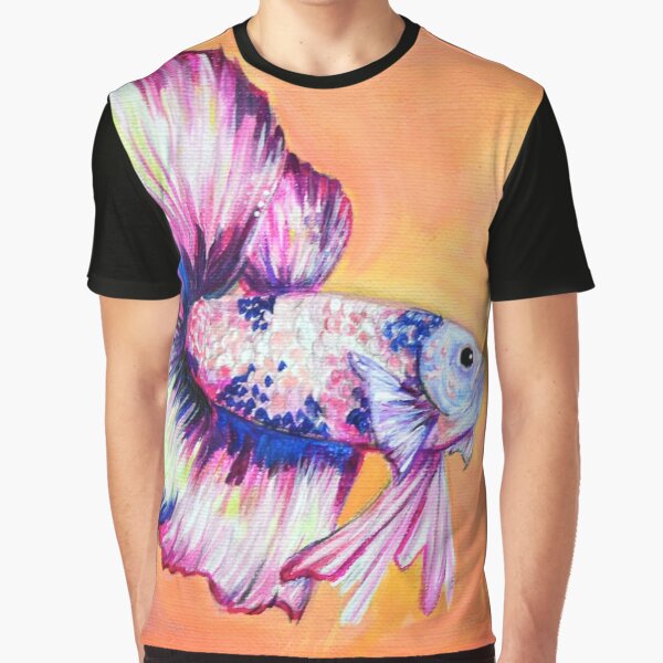 Betta Fish Graphic T-Shirt
