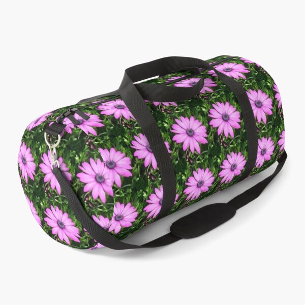 Item preview, Single Pink African Daisy Against Green Foliage Art designed and sold by taiche.