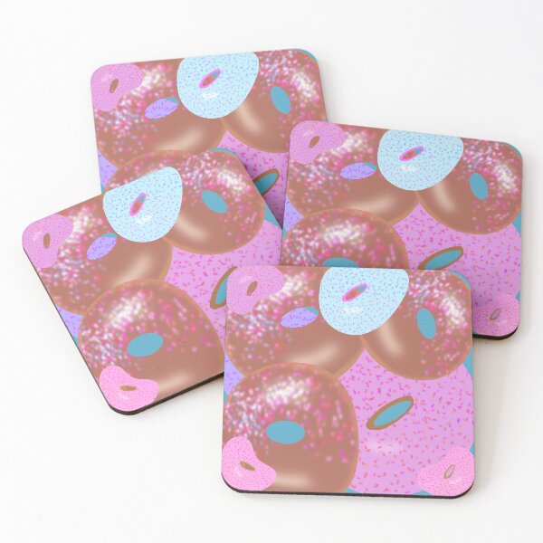 Item preview, Colorful Donughts - Hand-Drawn designed and sold by Victoria Rose.