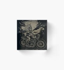 Indian-Chief-Motorcycle-2 Acrylic Block
