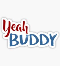 jersey shore - yeah buddy Sticker