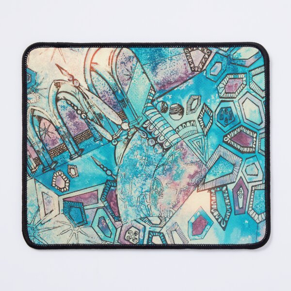 Item preview, Tessellations of Turquoise | Arabian Patterned Elegance designed and sold by VariARTyPrints.