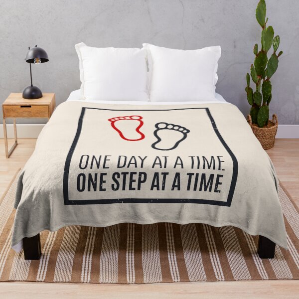 Item preview, One Day At A Time One Step At A Time designed and sold by Alfredus.