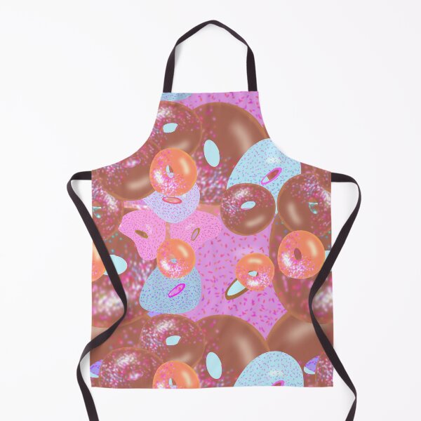 Item preview, Colorful Donuts - Hand-Drawn Repeating Pattern designed and sold by Victoria Rose.