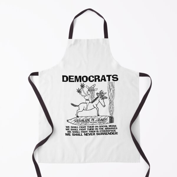 Item preview, DEMOCRATS ~ NEVER SURRENDER ~ STOAGIE ~ BACKWARD RIDER ~ (V-5-122) designed and sold by RodeoMalibu.