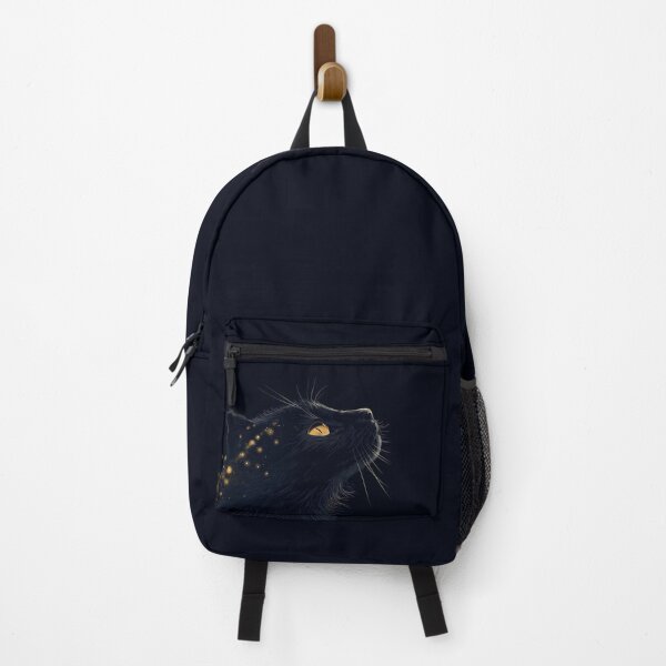 Item preview, A Black Cat's Golden Aura Unleashed designed and sold by unimuse.