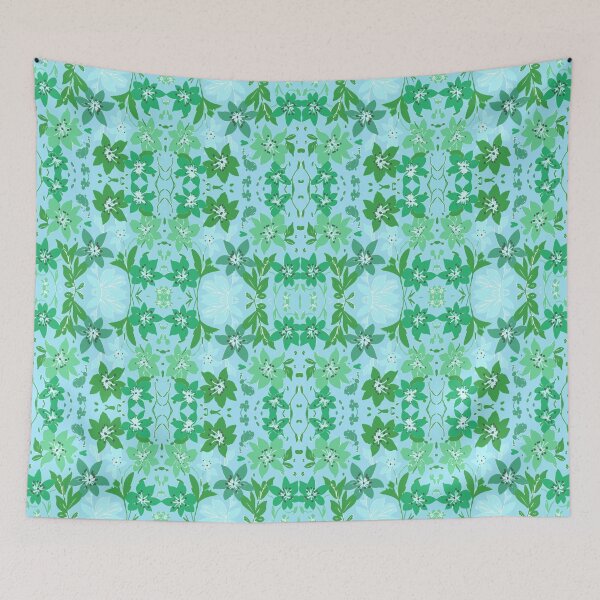Item preview, Lilies in an intriguing pattern designed and sold by Flowersonstuff.