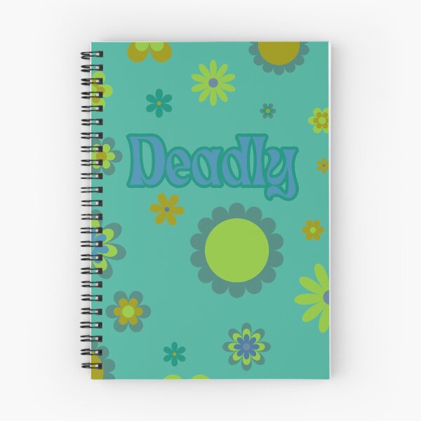 Item preview, Deadly | 70's flower Portrait | Green | Digital design designed and sold by KajunuNgara.