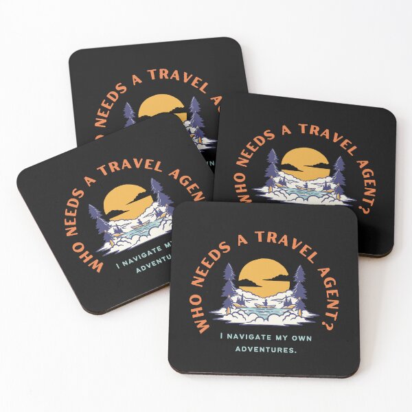 Item preview, Who needs a travel agent? I navigate my own adventures. designed and sold by heartfeltarts93.