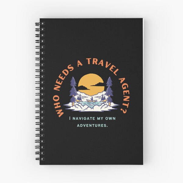 Item preview, Who needs a travel agent? I navigate my own adventures. designed and sold by heartfeltarts93.