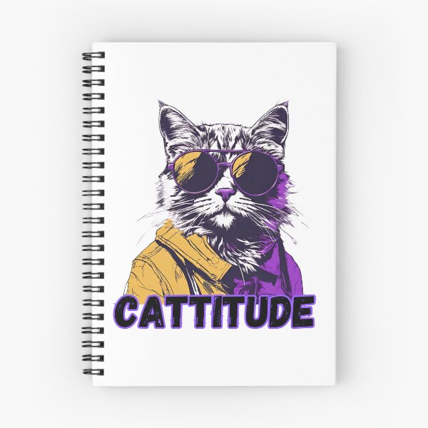 Item preview, Cool Cat With A Cattitude designed and sold by letsgetinspired.