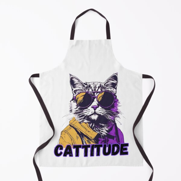 Item preview, Cool Cat With A Cattitude designed and sold by letsgetinspired.
