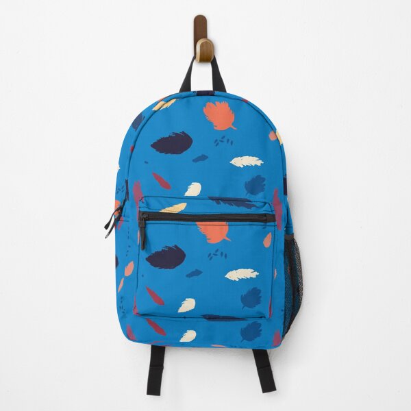 Item preview, Leaves fall on blue background designed and sold by by Mònica Roca.