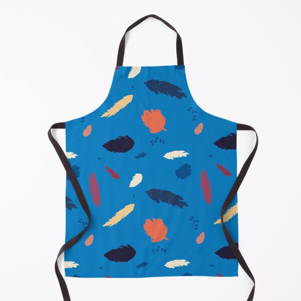 Item preview, Leaves fall on blue background designed and sold by by Mònica Roca.
