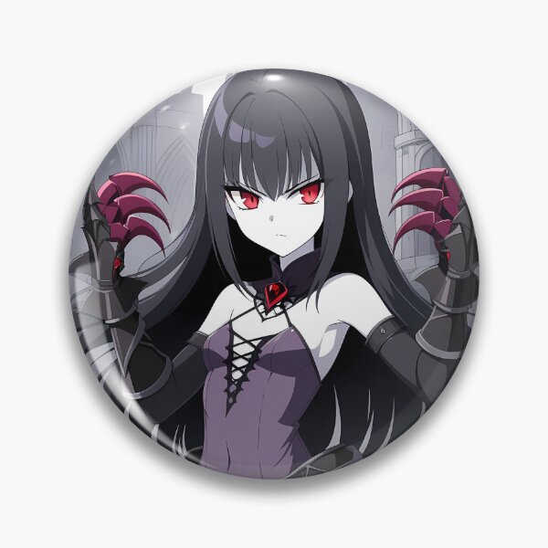 Item preview, Gothic Anime Girl with Armored Claws and Red Eyes designed and sold by PixiAnime.